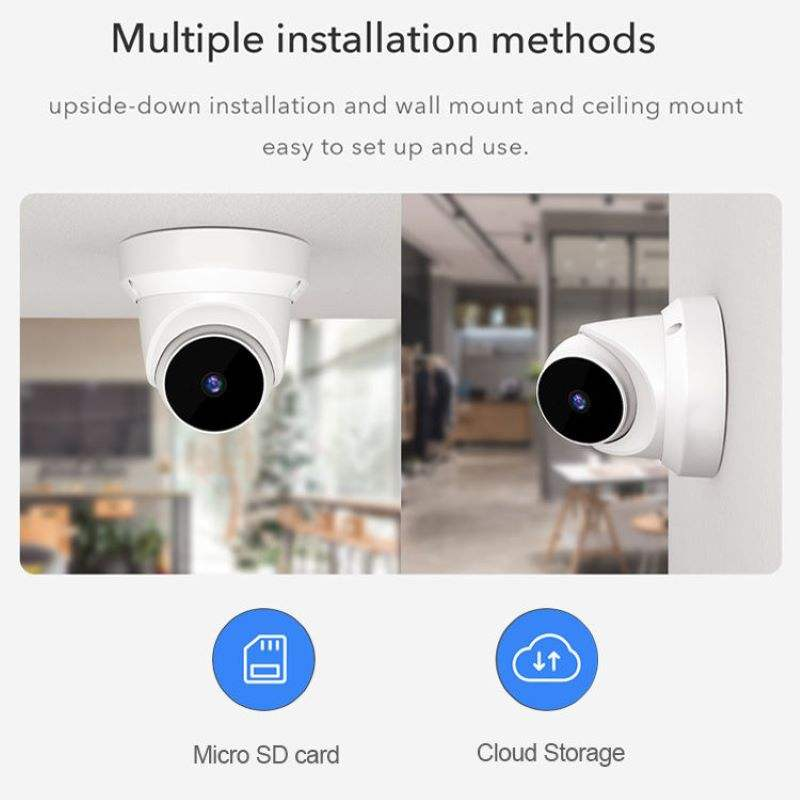 5MP WiFi Dome Smart CCTV Camera with Night Vision - Image 8