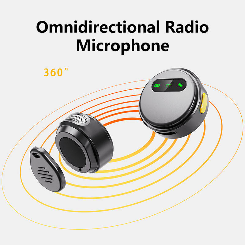 Q10 Wireless Microphone with Digital Display – Type-C & Lightning Mic for Phone - Image 7