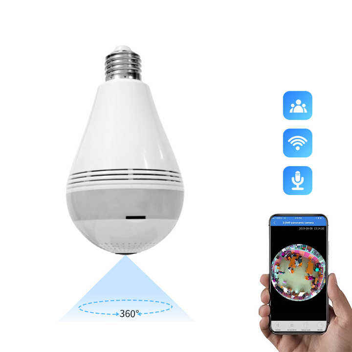 Nanny Bulb CCTV Camera-clickmart kenya