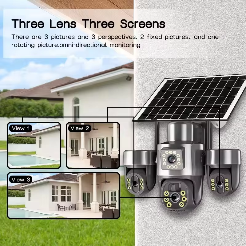 Solar CCTV camera